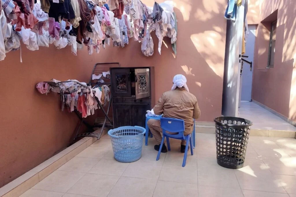 مساحة الغسيل