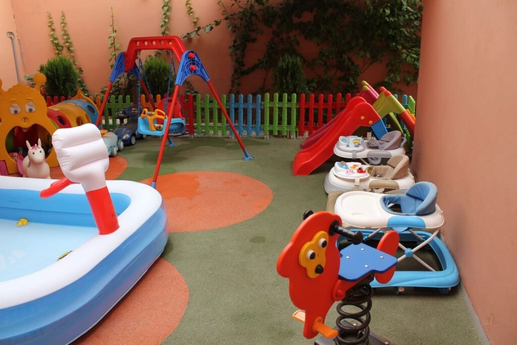 Espace de jeux extérieur
