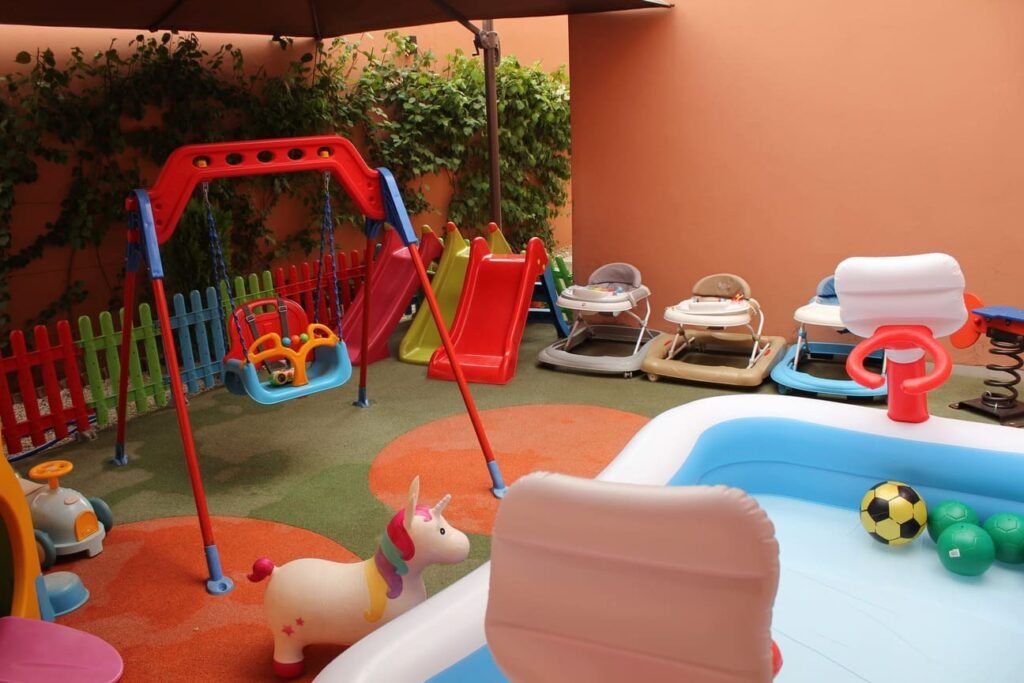 Espace de jeux extérieur